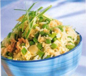 Как приготовить рис с яйцом по китайски