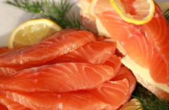 Соленая красная рыба